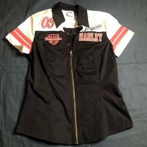 Harley Davidson womens shop shirt medium